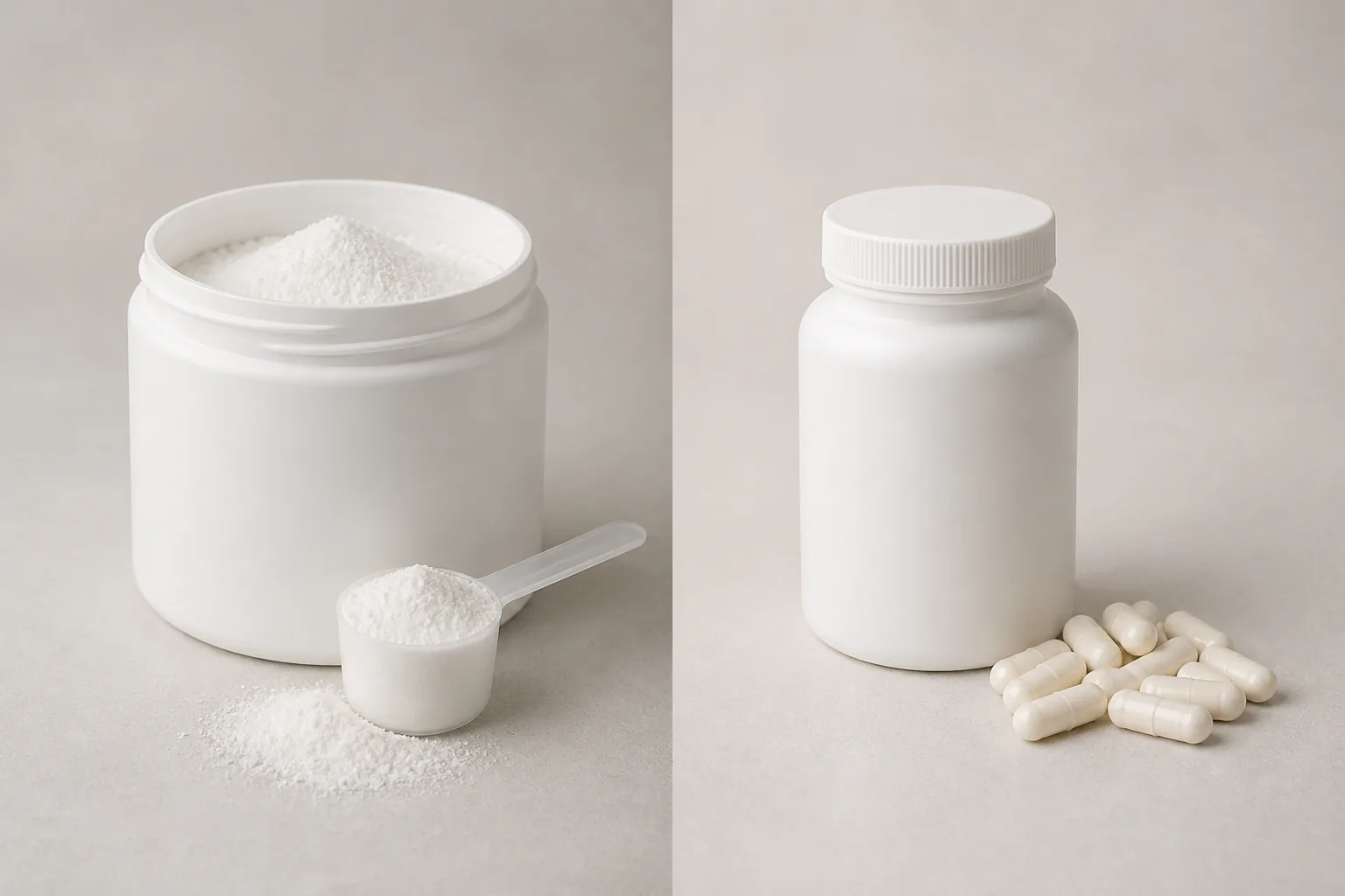Balanced comparison of unbranded creatine formats