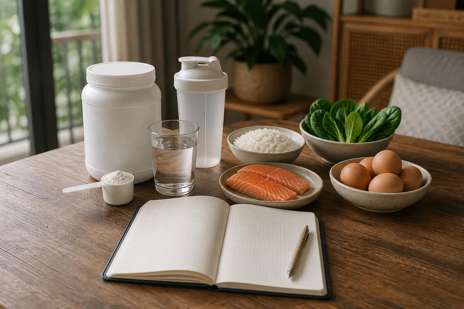 Responsible supplement and food planning arrangement