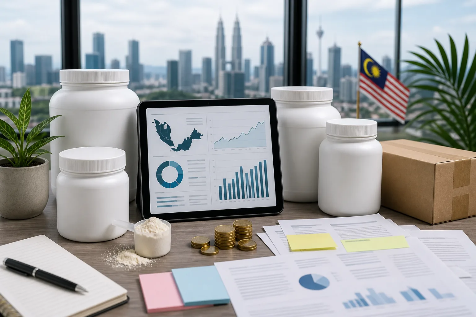 Malaysian creatine market-research workspace